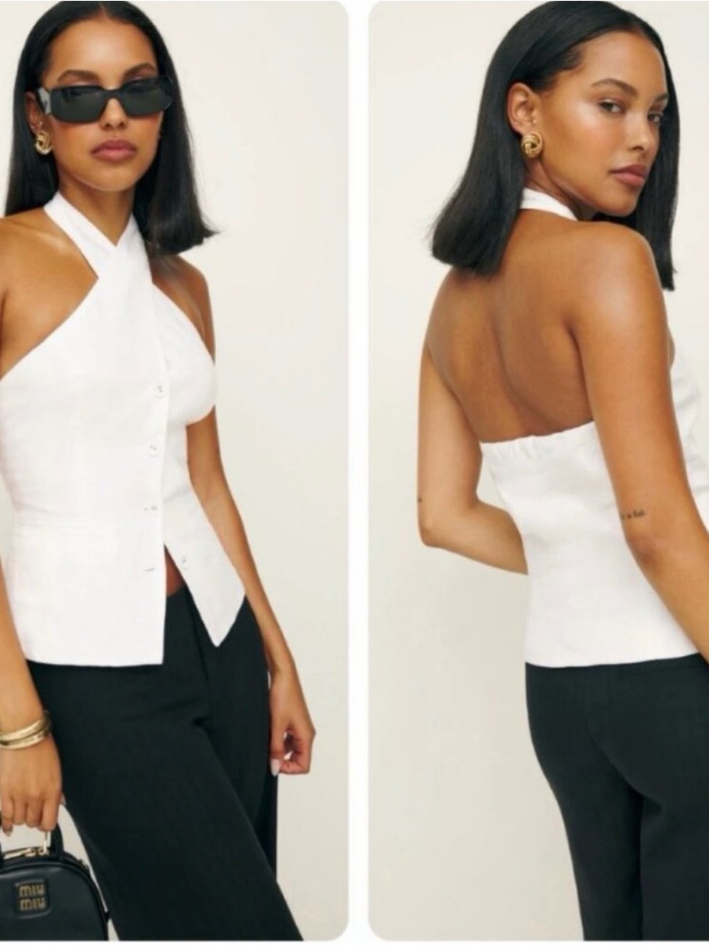 Reformation halter top - Picture 3 of 4